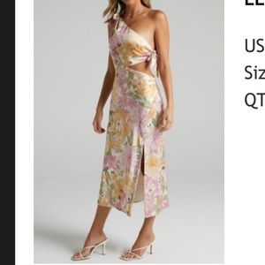Floral midi dress -  (US XS)